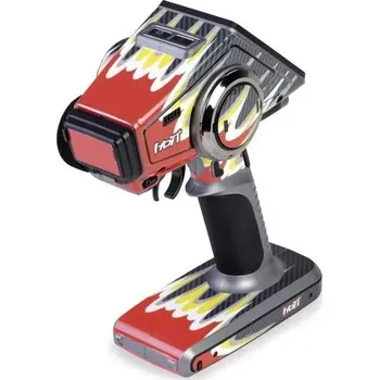 RC náhradní díl Graupner/SJ Nálepky pro X-8E HoTT, červeno/žluté nálepky