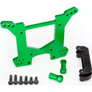 RC náhradní díl Traxxas věž zadních tlumičů hliníková zelená