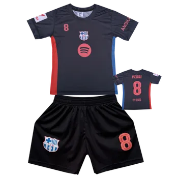 Numberoplus Premium dětský fotbalový dres Komplet Barcelona FC - Pedri.Č08 Velikost: 11 roků (vel.140)