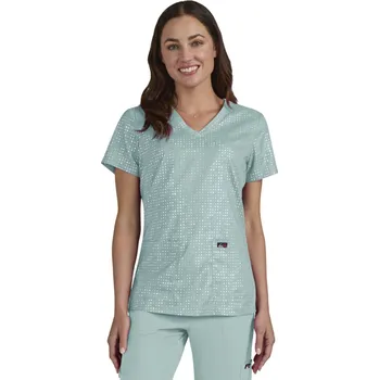 Zdravotnický oděv Zdravotnická halena koi Velora - Iridescent Sage Velikost: S