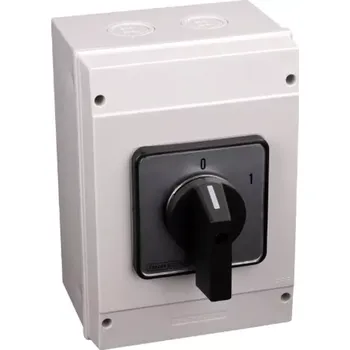 vypínač Vačkový vypínač, ON-OFF Tracon TK-169/4T65 400V, 50Hz, 160A, 4P, 37kW, 88×88mm, 90°, IP65 (Tracon TK-169/4T65)