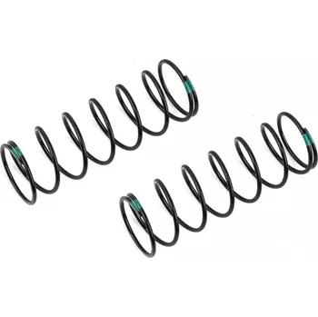 RC náhradní díl Associated 16mm pružiny předních tlumičů, zelené 4.85 lb/in, L68, 8.0T, 1.5D, 2 ks