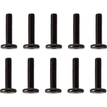RC náhradní díl Associated M3x14mm Low Profile šrouby, 10 ks.