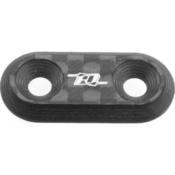 RC náhradní díl Revolution Design B7 karbonová podložka předního křídla