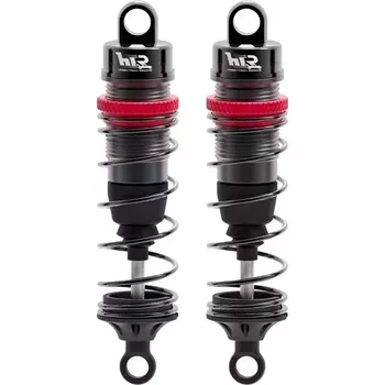 RC náhradní díl HOBBYTECH Hliníkové olejové tlumiče 1/10 85/13mm, 2 ks.