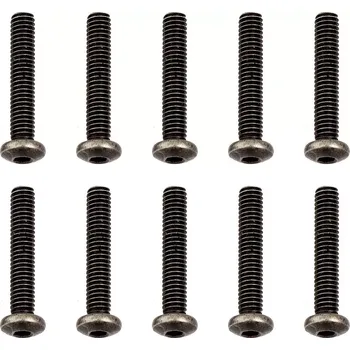 RC náhradní díl Associated Šrouby, M2,5x14mm s půlkulatou imbusouvou hlavou