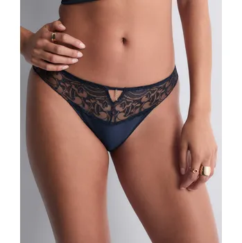 Souprava dámského spodního prádla Kalhotky AUBADE (5C27-21), Barva tmavě modrá, Velikost S
