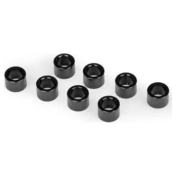 RC náhradní díl Traxxas podložka hlavy tlumiče hliníková černá (8)