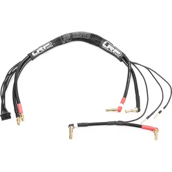 RC náhradní díl LRP Electronic Nabíjecí kabel 35cm 2x2S LiPo HARDCASE z G4 na P4/5 včetně balančního konekt. XH