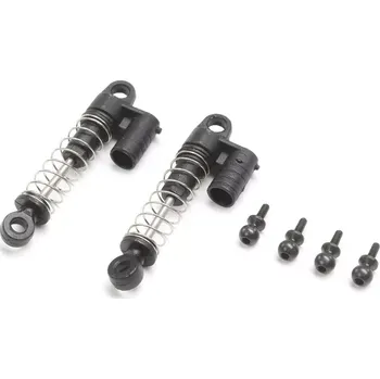 RC náhradní díl Axial tlumič zadní, pružina 0.4mm (2): SCX24 Jeep JT Gladiator