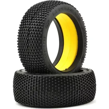 RC náhradní díl Losi pneu 1:8 Buggy Blockhead G2 zelená s vložkou (2)