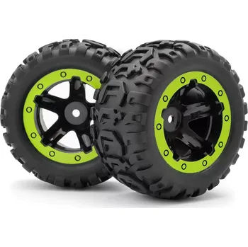 RC náhradní díl BlackZon Nalepené gumy 1/16 MT 2pcs