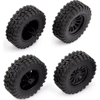 RC model Associated MT28 kompletní kola (4ks)