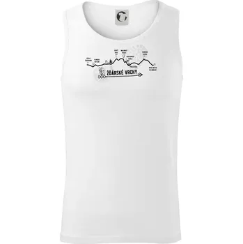 Profil Žďárské vrchy - Tílko pánské Core - L ( Bílá )