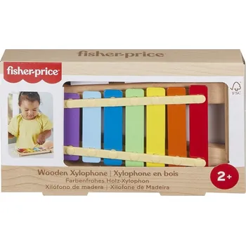 Mattel Fisher Price dřevěný xylofon