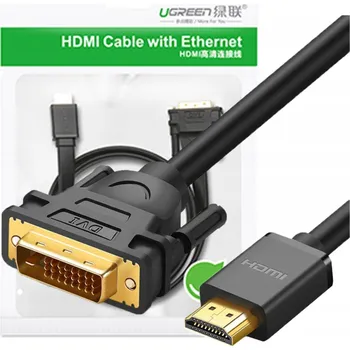 Video kabel Kabel Ugreen HDMI - DVI 1 m