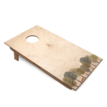 Dřevěná hračka Cornhole kids - zahradní hra pro děti