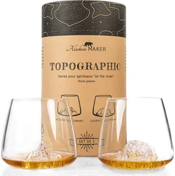 Sklenice Sklenice na whisky Alaskan Maker 350 ml 2 ks