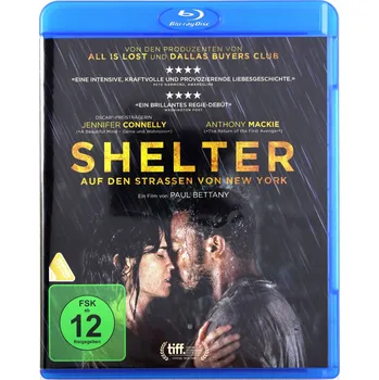 Blu-ray film Shelter Blu-ray disk