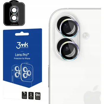 Pouzdro na mobilní telefon Hybridní Sklo na objektiv fotoaparátu 3MK Lens Protection Pro pro Apple iPhone