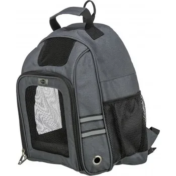 přepravka pro zvíře Batoh přepravka pro psy Trixie šedý, velikost M 34 cm x 44 cm x 26 cm