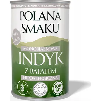 Krmivo pro psa POLANA SMAKU Krůta se sladkými bramborami 400g monoproteinové krmivo pro psy