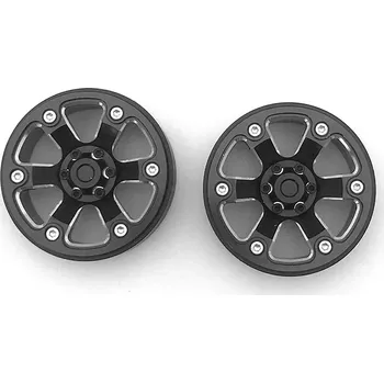 RC náhradní díl RGT Beadlock disky hliníkové 6 paprsků (2ks)