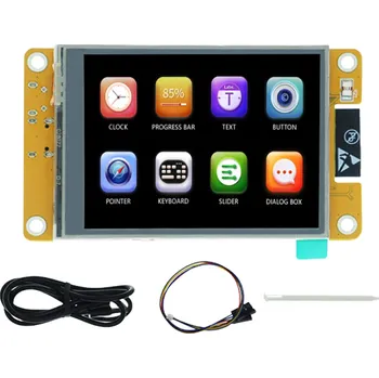 Vývojová deska TENSTAR ESP32 s 2,8" LCD displejem 240×320 TFT Bluetooth WiFi LVGL Podpora TF karet Mobilní aplikace 86×50 mm