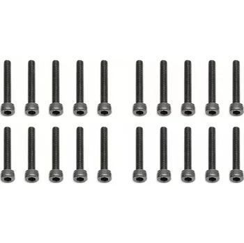 RC náhradní díl Associated M3x20mm, Imbus šrouby s válcovou hlavou, 10 ks.