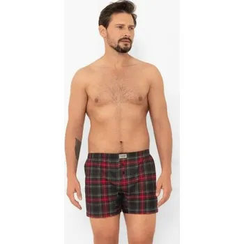 Pánské spodní prádlo Trenýrky Italian Fashion Rusoli - bavlna Červená M