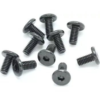 RC náhradní díl SWORKz válcový nízký inbus, pro upevnění motoru, M4x8mm, 10 ks.