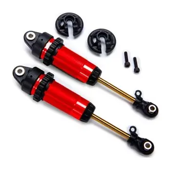 RC náhradní díl Traxxas tlumič GTR xx-long červený PTFE TiN (2)