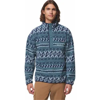 Pánská mikina Columbia Helvetia™ II Printed Half Snap Fleece M 2098461429 - everblue knitknot XL