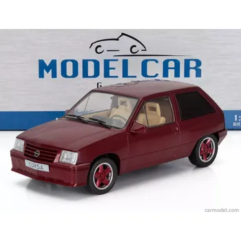 autíčko Mcg Opel Corsa A Custom 1983 1:18 Tmavě Červená