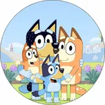 Jedlý papír Bluey 19,5cm Magic