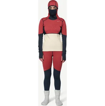 Dámská funkční mikina Devold Expedition Arctic Pro Hoodie Wmn Velikost: S / Barva: hnědá/černá