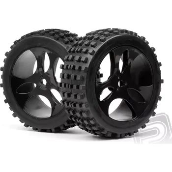 RC náhradní díl Maverick Gumy nalepené na černých diskách, 2ks. (Vader XB)