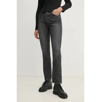 Dámské džíny Džíny Pepe Jeans STRAIGHT JEANS UHW CELYN PL204593XM8 šedá 90X, vel. 24/28