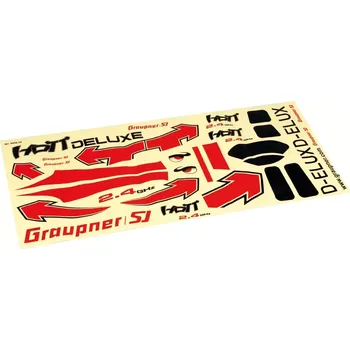 RC náhradní díl GRAUPNER modellbau Nálepky