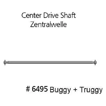 RC náhradní díl DF models 6495 Centrální kardanová hřídel