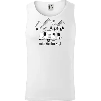 Můj životní styl - Tílko pánské Core - 2XL ( Bílá )