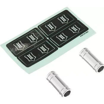 RC náhradní díl Axial přepouštěcí komora tlumiče Icon hliník (2)