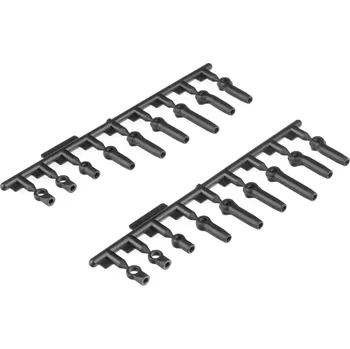 RC náhradní díl SWORKz plastové kloubky 5,5mm por 3,0mm spojovačky, 2 sady