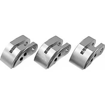 RC náhradní díl Ultimate Racing Hliníkové obložení spojky COMPAK V3, 3 ks.