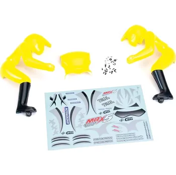 RC náhradní díl GRAUPNER modellbau Figurka jezdce včetně nálepek, žlutá