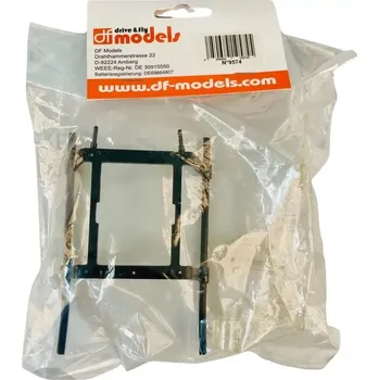 RC náhradní díl Hlavní rám + podvozek DF models 9574