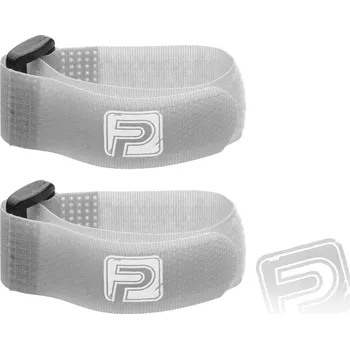 RC náhradní díl Stahovací pásky se suchým zipem 20cm PELIKAN (2ks) šedé