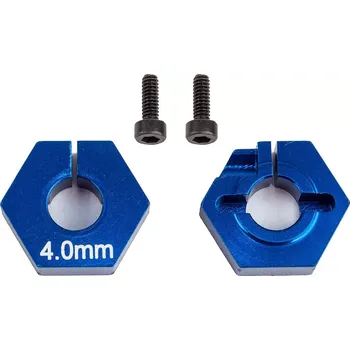 RC náhradní díl Associated B6.2 4mm hliníkový unašeč kol, 2 ks.