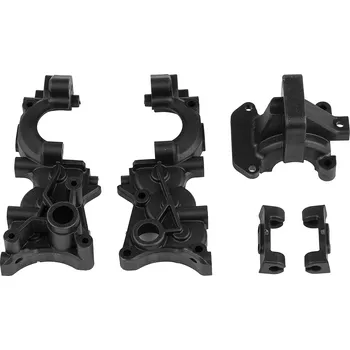 RC náhradní díl Associated B7 FT plastová klec převodovky, 2+1+1 ks.