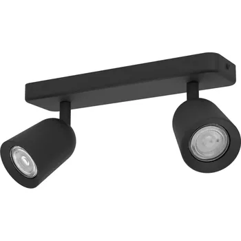 Bodové svítidlo Eglo 901953 CAMALDOLI - Elegantní bodové stropní svítidlo v černé barvě, 2 x GU10, 30cm (Stropní moderní svítidlo v černé barvě)